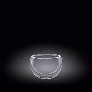 картинка Соусник 50 мл. d=50 мм. с дв. стенками Thermo Glass Wilmax 
