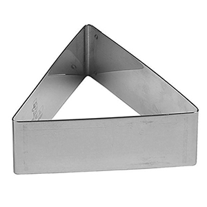 картинка Форма для выкладки/выпечки H=3,L=6см «Треугольник» [6шт] сталь нерж. 