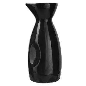 картинка Бутылка для саке 140мл. D=5,H=12см. «Кунстверк» фарфор черный 
