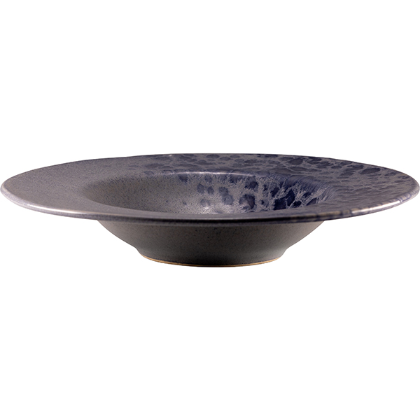 картинка Тарелка для пасты D=285,H=55мм.«Фобос» керамика серый,синий 