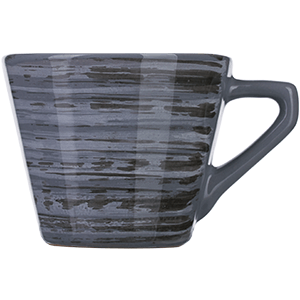 картинка Чашка чайная 200мл.«Пинки» керамика серый 