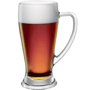 картинка Кружка для пива 500мл, D=90/85,H=195,B=135мм «Бавьера» 