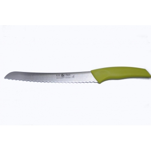 картинка Нож для хлеба 200/320 мм. салатовый  I-TECH 