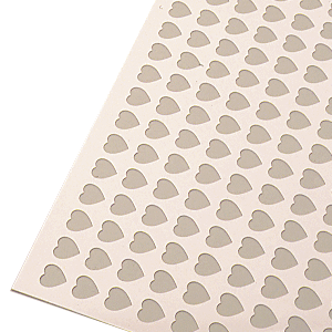 картинка Трафарет для бисквита L=60,B=40см «Сердце» пластик 