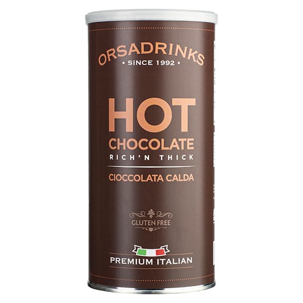 картинка Смесь сухая для приготовления напитков «Горячий Молочный Шоколад» ODK 1 кг, D=10,H=19см 