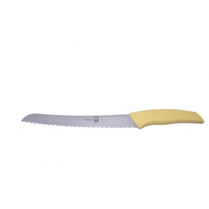 картинка Нож для хлеба 200/320 мм. желтый I-TECH 