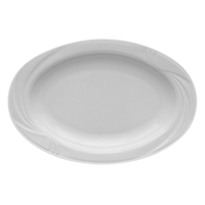 картинка Блюдо овальное H=2.5,L=33,B=27.5см белый «Аркадия» фарфор 