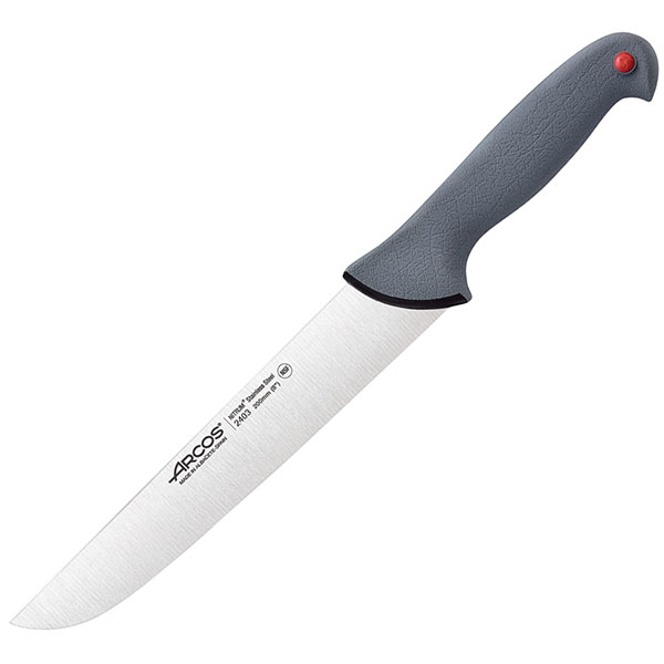 картинка Нож для мяса L=34/20см.«Колор проф» сталь нерж.полипроп.серый 