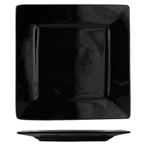 картинка Тарелка квадратная H=1.1,L=18,B=18см.черн.«Кунстверк» 