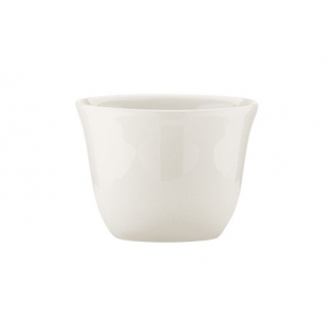 картинка Чашка 70 мл. кофейная d=64 мм. h=47 мм. штабелир. Банкет Белый (блюдце BNC01ESP-T) 