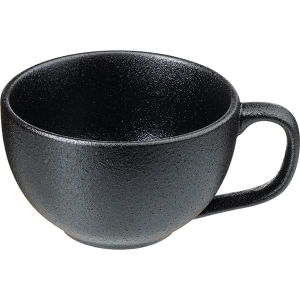 картинка Чашка чайная 200мл, D=9,H=6см «Кунстверк Блэк» фарфор  черный 