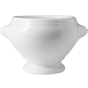 картинка Чашка бульонная 450мл.D=10,H=10,L=16см.«Пати» фарфор 