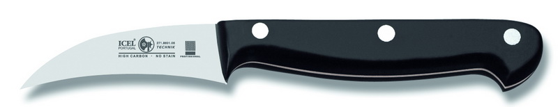 картинка Нож для чистки овощей 60/170 мм, изогнутый TECHNIC 