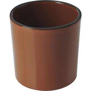 картинка Стакан 220мл,D=8,H=8см «Карактэр» керамика,коричнев. 