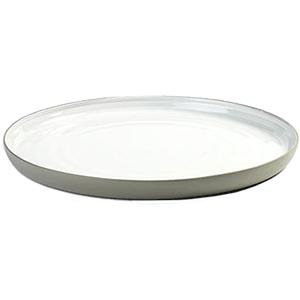 картинка Блюдо круглое D=31,H=3см, белый,серый 