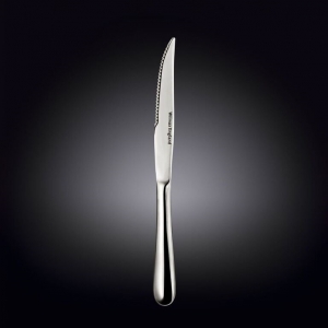картинка Нож для стейка Стелла 125/233 мм. 18/10 3,5 мм Wilmax 
