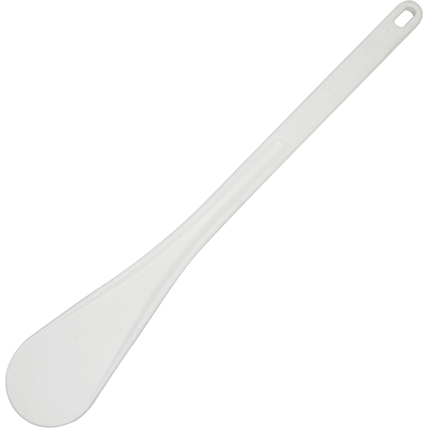 картинка Лопатка кухонная L=40,B=7см пластик белый «Экзогласс» 