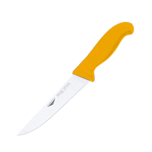 картинка Нож кухонный универсальный L=295/160,B=27мм желт. 