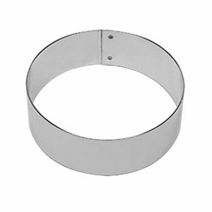 картинка Кольцо кондитерское D=200,H=35мм сталь нерж. металлич. 