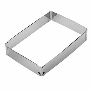 картинка Форма для выкладки/выпечки H=5см 19х28/34х54см сталь нерж. металлич. 