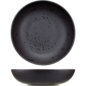 картинка Салатник 1л. D=185,H=65мм «Оникс» керамика черный 
