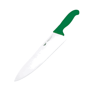 картинка Нож поварской сталь L=445/300,B=65мм зелен. 
