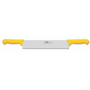 картинка Нож для сыра 260/540 мм. с двумя ручками, желтый PRACTICA 