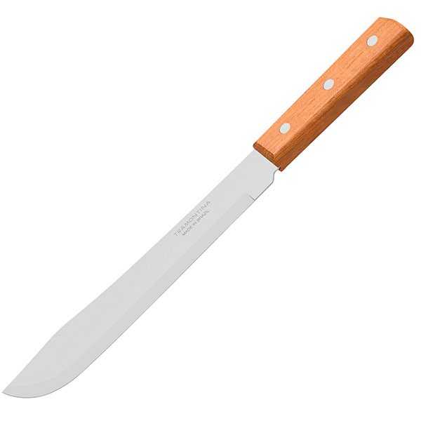 картинка Нож для нарезки мяса L=285/180, B=35мм. сталь, дерево коричнев. 