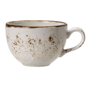 картинка Чашка чайная 228мл.D=9,H=6см.белый «Крафт» фарфор 