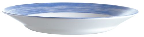 картинка Тарелка d=225 мм. суповая голубой край Браш 