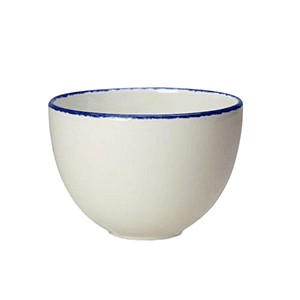 картинка Бульонная чашка 455мл белый,синий «Блю дэппл» фарфор 