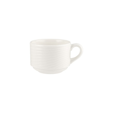 картинка Чашка 80 мл. кофейная Луп Белый узкая полоска (блюдце LOP02KT) 