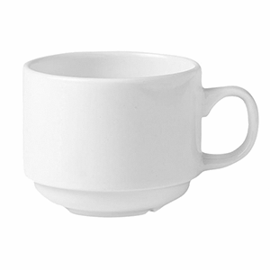 картинка Чашка чайная 150мл D=7,H=6,L=10см «Монако Вайт» фарфор 