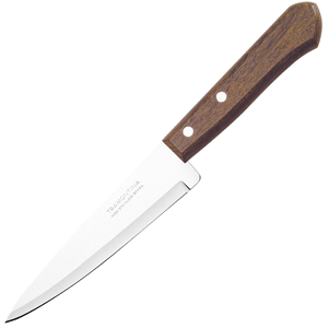 картинка Нож универсальный L=34.5/22.5,B=4см металлич.,коричнев. 