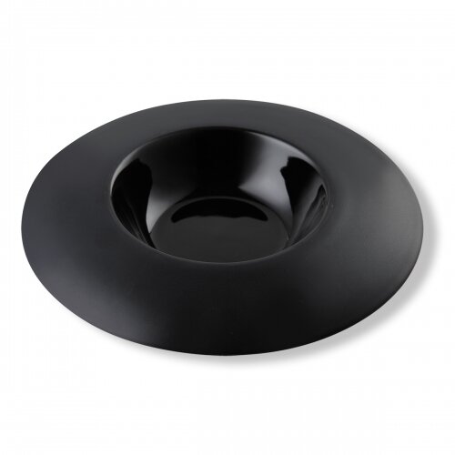 картинка Салатник/тарелка для пасты 400 мл, 28 см, черная 