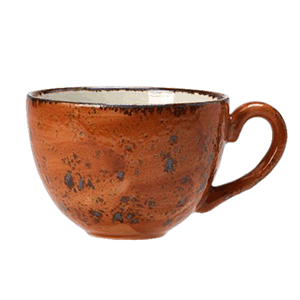 картинка Чашка чайная 450мл. D=12,H=8,L=15см. терракот «Крафт» фарфор 
