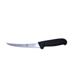 картинка Нож обвалочный 160/280 мм, изогнутый (гибкое лезвие),черный SAFE 