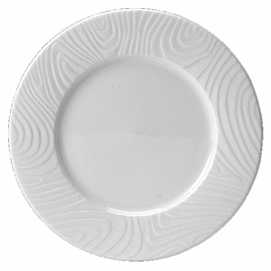 картинка Тарелка D=16см. белый «Оптик» фарфор 