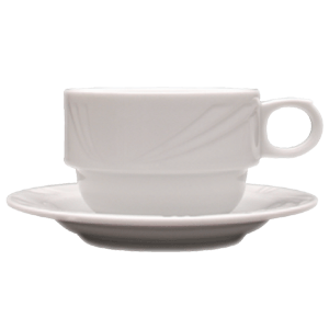 картинка Чашка чайная 220мл D=9,H=6,B=12см белый «Аркадия» фарфор 