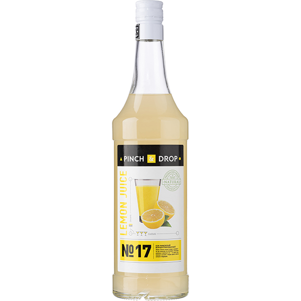 картинка Напиток безалкогольный Сок лимонный концентрированный 1л.D=85,H=330мм. Pinch&Drop 