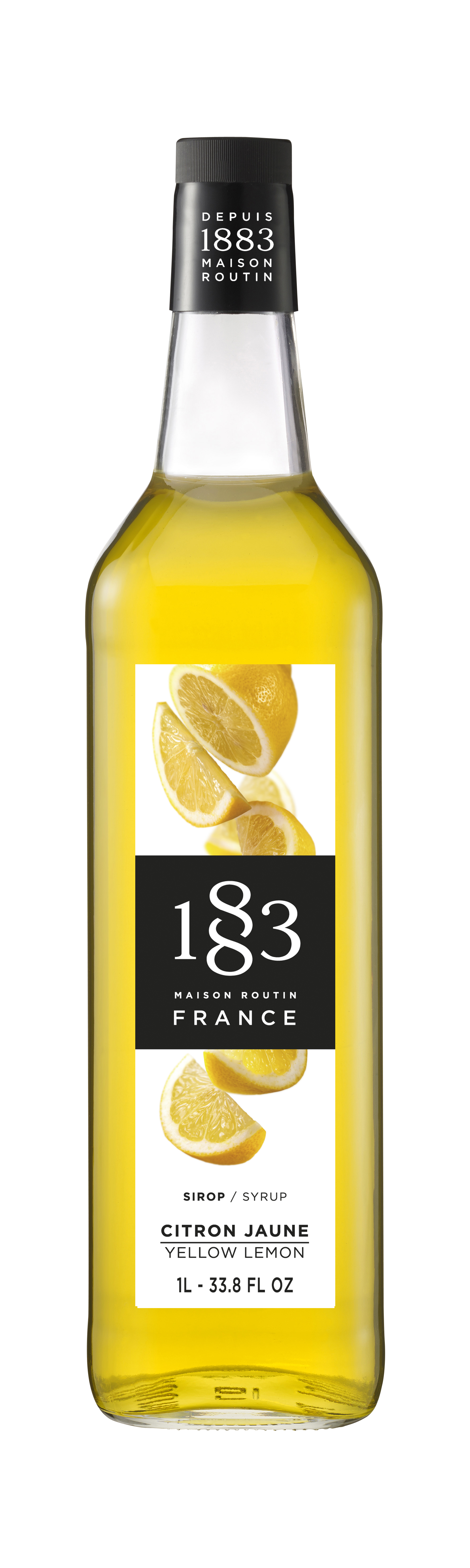 картинка Лимон желтый 1л сироп 1883 Рутин 