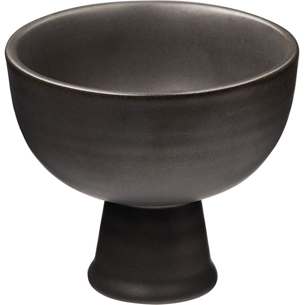 картинка Креманка 350мл.D=11,5,H=10см «Шейд» керамика черный 