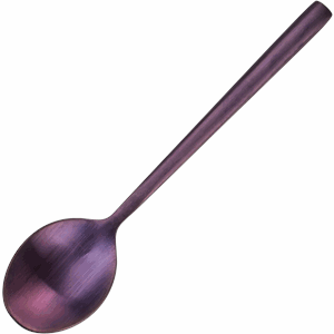 картинка Ложка чайная «Саппоро бэйсик» сталь нерж.,L=13,9см,фиолет.,матовый 