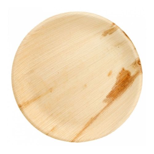 картинка Тарелка круглая из пальмовых листьев Ø 23x2см (цена за-25шт/уп)  GDP 