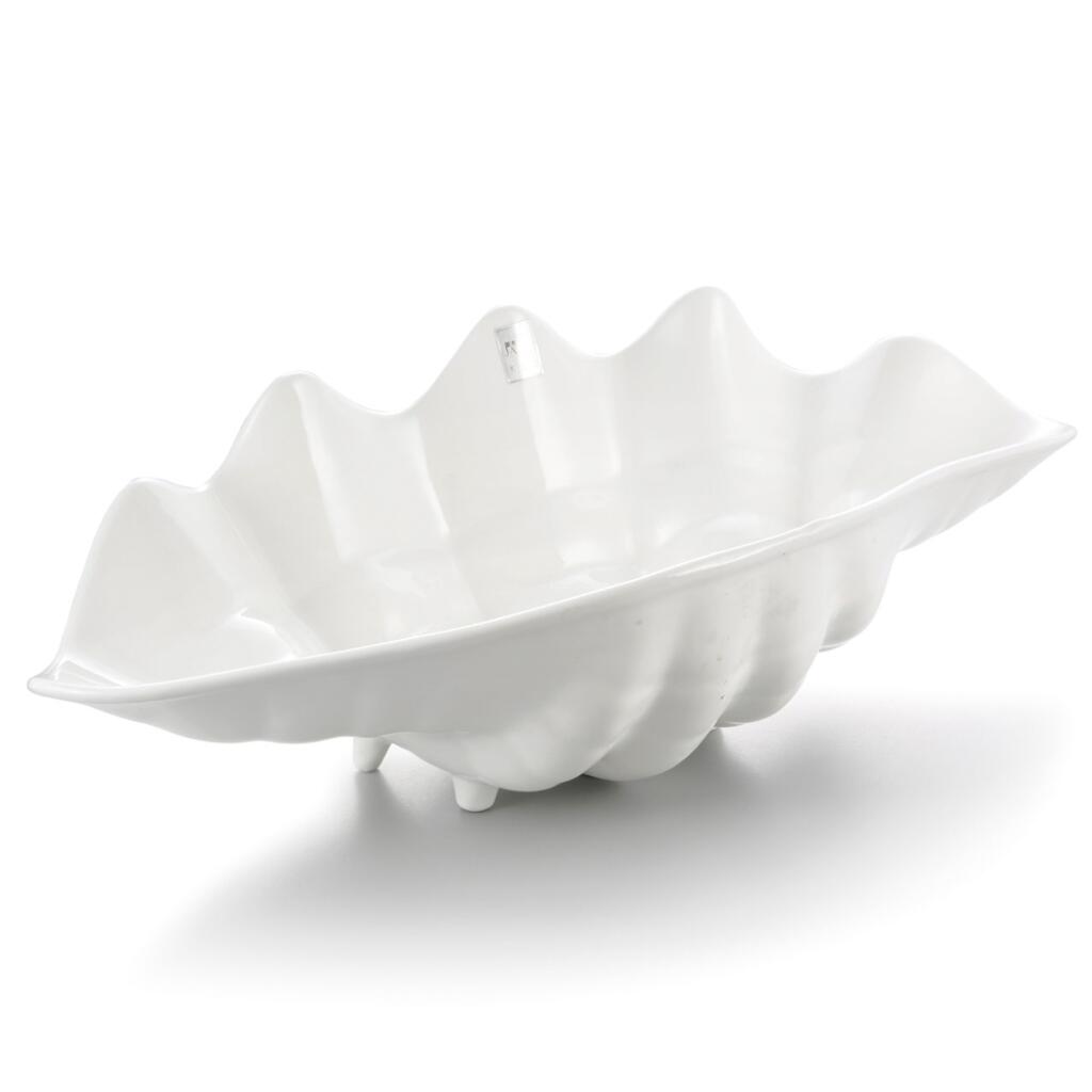 картинка Блюдо для подачи 54,7*27,9*17,1 см White пластик меламин 