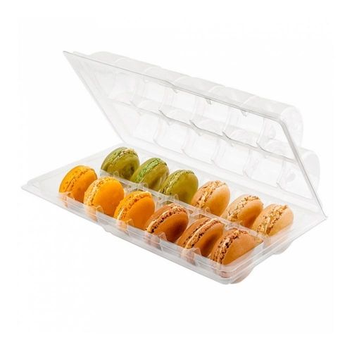 картинка Упаковка с отделениями для 12 макарон, печенья, конфет 13,3x22,5x5 CM PET - 1 шт. Garcia D 