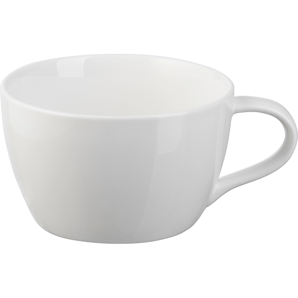 картинка Чашка чайная 80мл.D=45,H=70мм «Полар» фарфор белый 
