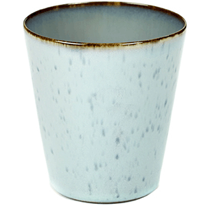 картинка Стакан 310мл, D=8.5,H=9.5см керамика, голуб.,серый 