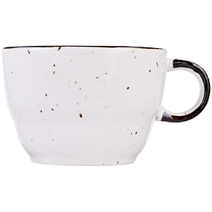 картинка Чашка чайная 190мл. D=8.5,H=5.5см.серый «Пастораль» 