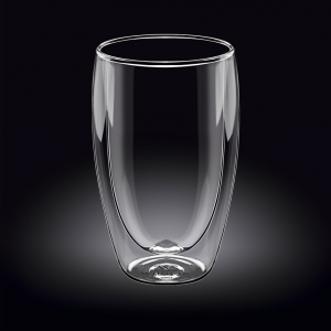 картинка Стакан 550 мл. с двойными стенками Thermo Glass Wilmax 